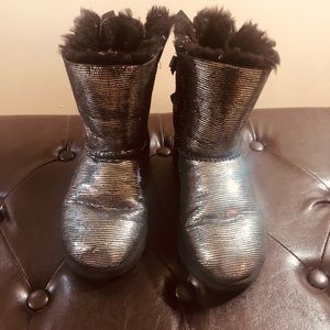 Blacks and Silver Ugg’s